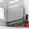 PATRIZIA SN-123 RFID szürke kígyóbőr mintás női bőr pénztárca 18.5 x 10 x 3.5 cm
