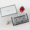 PATRIZIA SNR-100 RFID szürke kígyóbőr mintás női bőr pénztárca 18.5 x 9.5 x 4 cm