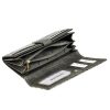 PATRIZIA SNR-102 RFID szürke kígyóbőr mintás női bőr pénztárca 18.5 x 10 x 4 cm