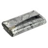 PATRIZIA SNR-102 RFID szürke kígyóbőr mintás női bőr pénztárca 18.5 x 10 x 4 cm