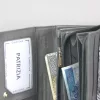 PATRIZIA SNR-106 RFID szürke kígyóbőr mintás női bőr pénztárca 18 x 9 x 4 cm