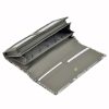 PATRIZIA SNR-122 RFID szürke kígyóbőr mintás női bőr pénztárca 19.5 x 10 x 4 cm