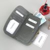 PATRIZIA SNR-123 RFID szürke kígyóbőr mintás női bőr pénztárca 18.5 x 10 x 3.5 cm