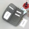 PATRIZIA SNR-123 RFID szürke kígyóbőr mintás női bőr pénztárca 18.5 x 10 x 3.5 cm