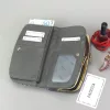 PATRIZIA SNR-123 RFID szürke kígyóbőr mintás női bőr pénztárca 18.5 x 10 x 3.5 cm
