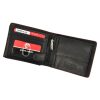 Pierre Cardin TILAK05 TUMBLE 325 fekete-piros férfi bőr pénztárca 12 x 9.5 x 3 cm