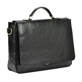 Gregorio Art.5 barna női bőr aktatáska 41 x 28 x 10 cm