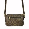 Eslee ES8952 fekete női oldaltáska, party crossbody 22 x 13.5 x 7 cm 