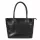 Florence 12 fekete női bőr válltáska, shopper 40 x 27 x 16 cm