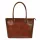 Florence 12 barna női bőr válltáska, shopper 40 x 27 x 16 cm