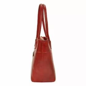  Florence 12 barna női bőr válltáska, shopper 40 x 27 x 16 cm