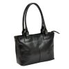 Florence 18 konyak női bőr shopper táska, válltáska 40 x 24 x 10 cm