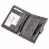 Wild N4L-CHM RFID szürke férfi bőr pénztárca 10.8 x 13.5 x 2.8 cm