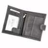 Wild N4L-CHM RFID szürke férfi bőr pénztárca 10.8 x 13.5 x 2.8 cm