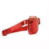 Pierre Cardin FRZ 1660 LUREX piros női bőr övtáska, crossbody 22 x 11 x 7 cm
