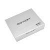 Rovicky 323-RBA-D RFID fekete-piros férfi bőr pénztárca 11.5 x 8.5 x 2 cm