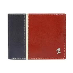   Rovicky 323-RBA-D RFID navy férfi bőr pénztárca 11.5 x 8.5 x 2 cm