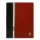 Rovicky 326-RBA-D RFID fekete-piros férfi bőr pénztárca 10 x 12.5 x 2 cm