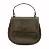 Gregorio 511 khaki női bőr kézitáska, válltáska 22 x 19 x 8 cm