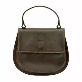   Gregorio 511 khaki női bőr kézitáska, válltáska 22 x 19 x 8 cm
