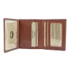 EL FORREST 854-29 RFID barna férfi bőr pénztárca 8 x 10 cm