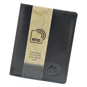   EL FORREST 854-67 RFID fekete férfi bőr pénztárca 8 x 10 cm