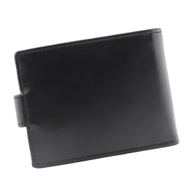   EL FORREST 916-67 RFID fekete férfi bőr pénztárca 10.7 x 8.2 cm