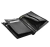 Rovicky N74-RVT RFID férfi fekete bőr pénztárca 9.5 x 13 x 2.5 cm