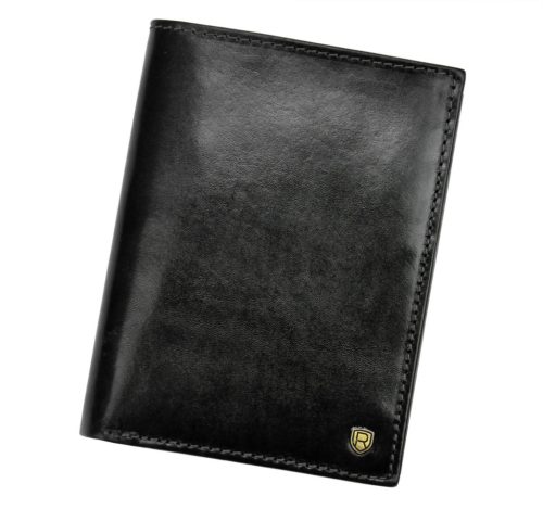 Rovicky N575-RVT RFID fekete férfi bőr pénztárca 10 x 13 x 2.5 cm 