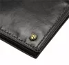 Rovicky N575-RVT RFID fekete férfi bőr pénztárca 10 x 13 x 2.5 cm