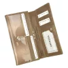 Patrizia FF-100 fekete női bőr pénztárca, RFID 18,5 × 10 cm