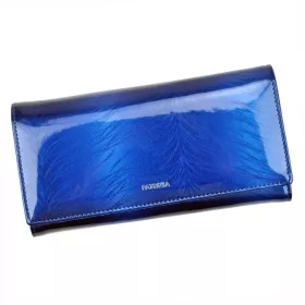   PATRIZIA FF-100 RFID kék női bőr pénztárca 18.5 x 10 x 4 cm