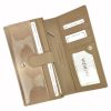 PATRIZIA FF-102 RFID fekete női bőr pénztárca 18.5 x 10 x 4 cm