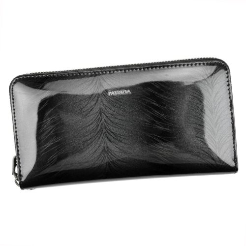 PATRIZIA FF-119 RFID szürke női bőr pénztárca 19.5 x 10.5 x 2.5 cm