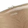 Patrizia mintás, piros női bőr pénztárca, RFID 18,5 × 10 cm