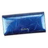 Pierre Cardin 02 LEAF 122 fekete lakkbőr női pénztárca 19,5 x 10 cm