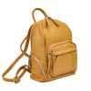 Pierre Cardin FRZ 1859 fekete női bőr hátizsák 29 x 30 x 16 cm
