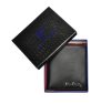 Pierre Cardin TILAK06 8813 fekete marhabőr férfi pénztárca 9.5 x 10.5 cm