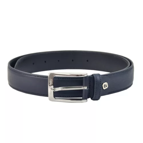 Pierre Cardin PSN 6226 sötétkék férfi bőr öv
