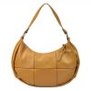 Patrizia 419-045 konyak női bőr válltáska 40 x 31 x 10 cm  