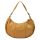 Patrizia 419-045 konyak női bőr válltáska 40 x 31 x 10 cm  