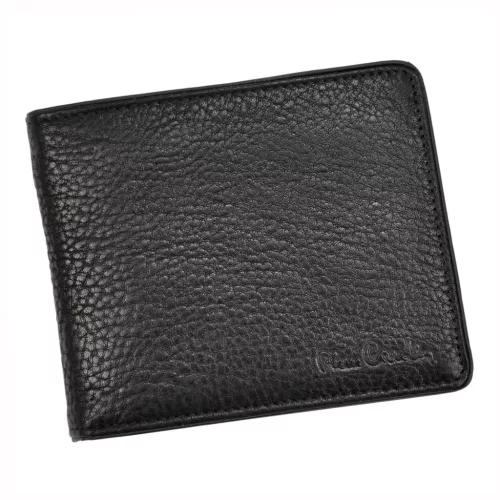Pierre Cardin YS17 8806 fekete férfi bőr pénztárca 12.5 x 10 x 2.5 cm