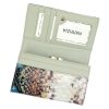 PATRIZIA VL-101 RFID kék kígyóbőr mintás női bőr pénztárca 15.5 x 9.5 x 4 cm