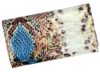 Patrizia VL-114 női, croco mintás, lakkbőr pénztárca, RFID 17,5 × 10 cm