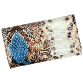   Patrizia VL-114 női, croco mintás, lakkbőr pénztárca, RFID 17,5 × 10 cm
