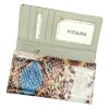 Patrizia VL-114 női, croco mintás, lakkbőr pénztárca, RFID 17,5 × 10 cm