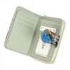 PATRIZIA VL-115 RFID kék kígyóbőr mintás női bőr pénztárca 9 x 13 x 3.5 cm