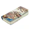 PATRIZIA VL-116 RFID kék kígyóbőr mintás női bőr pénztárca 9.5 x 16.5 x 3.5 cm