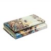 PATRIZIA VL-117 RFID kék kígyóbőr mintás női bőr pénztárca 12.2 x 8.5 x 3 cm