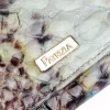 PATRIZIA VL-117 RFID kék kígyóbőr mintás női bőr pénztárca 12.2 x 8.5 x 3 cm
